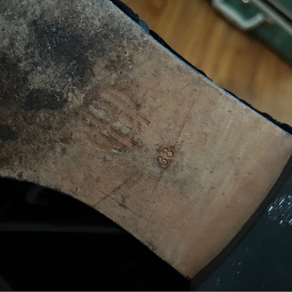 Black House of Harlow Velvet Ankle Boots - Picture 3 of 8